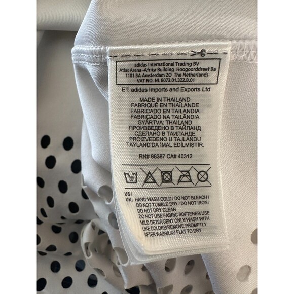 Adidas X Stella McCartney Barricade White Tennis Dress No Shorts Size Small - Picture 14 of 16